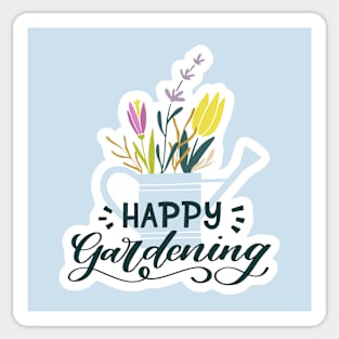 Happy Gardening Sticker